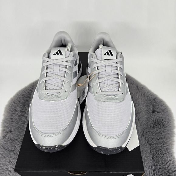 New adidas S2G 24 Spikeless Golf Grey Silver Metallic Women's Shoes Size 6 - Picture 2 of 8